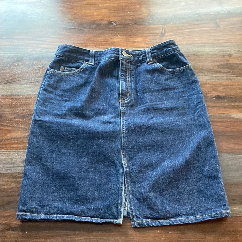 The Limited Blue Pencil Skirt Knee-Length Casual